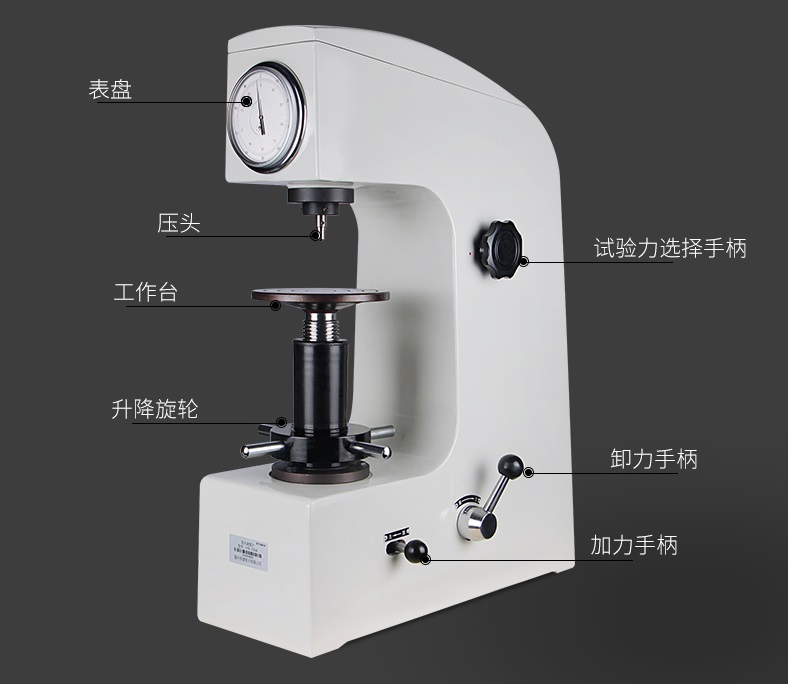 洛氏硬度計細節